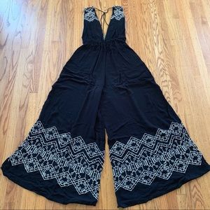 FREE PEOPLE Palazzo Open Back Jumpsuit *SO PRETTY*